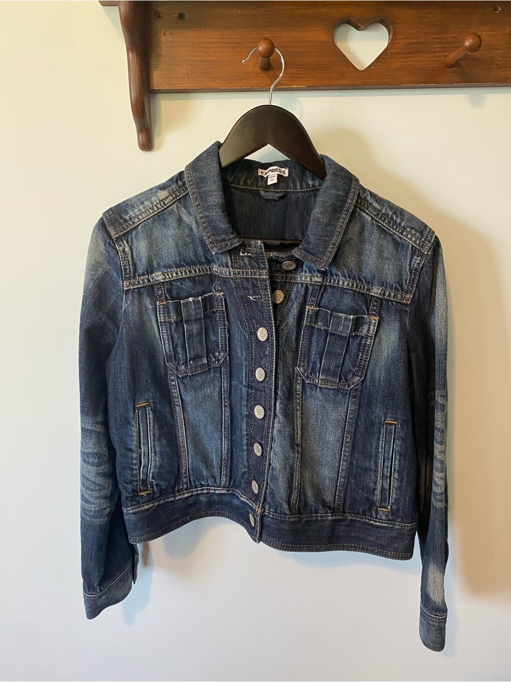 Cropped Jean Jacket